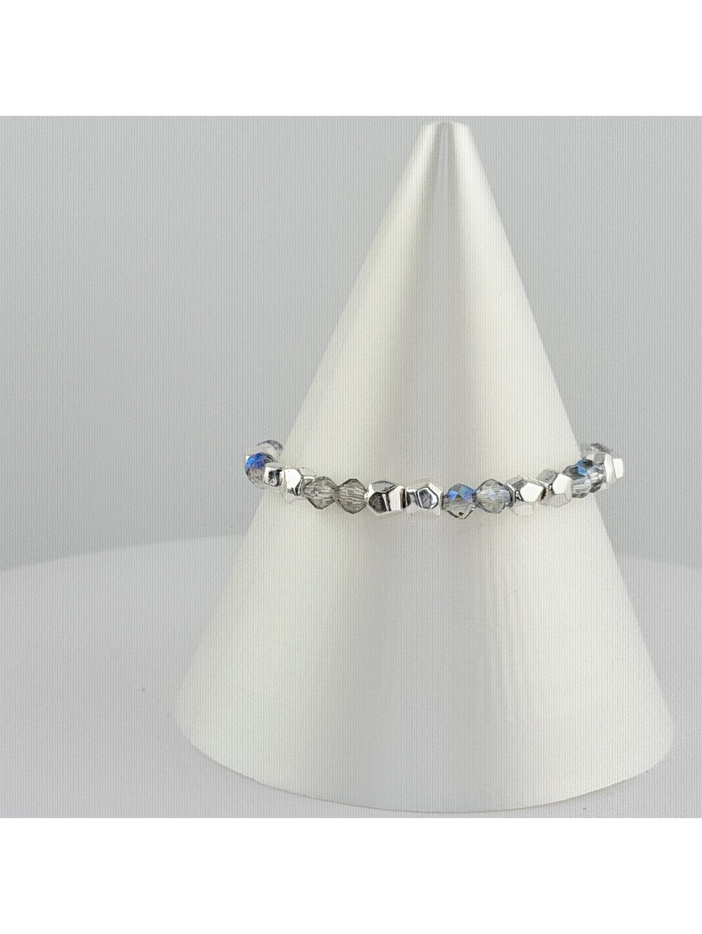 Bomb Party Single Stack Bracelet - on Silver Plating #166